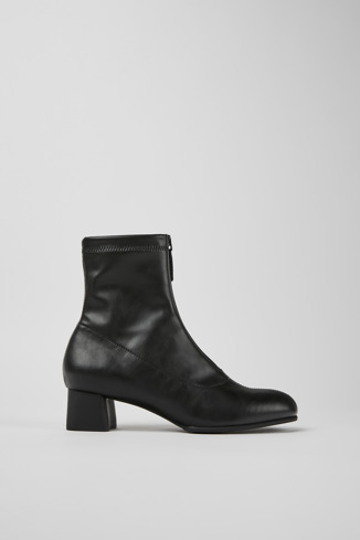 K400679-001 - Katie - Black textile ankle boots