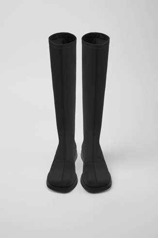 Overhead view of Dana Black boots for women