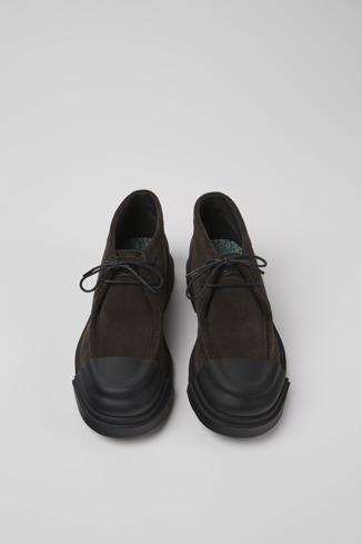 Junction Sapatos em nobuck cinzentos para mulher