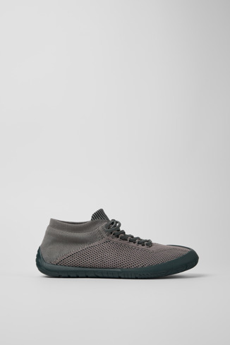 Path Grauer Damensneaker aus Textil