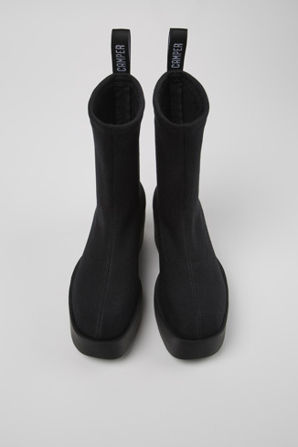 Billie TENCEL® Botas em têxtil pretas para mulher