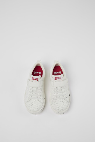 Runner Sneaker in pelle bianca