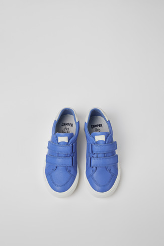 Alternative image of K800336-020 - Pursuit - Blue and white sneakers for kids