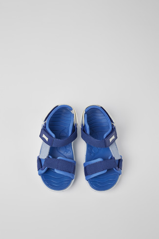 Alternative image of K800360-009 - Wous - Blue sandals for kids