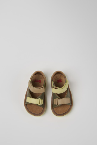 Twins Multicolor Leather Sandals for Kids.