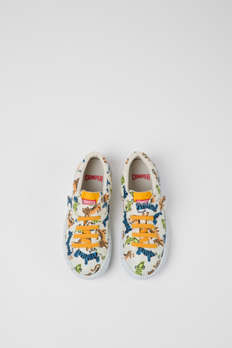 Alternative image of K800376-020 - Peu Touring - Sapatos em têxtil multicoloridos para criança
