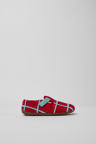 Alternative image of K800462-002 - Twins - Red natural wool slippers