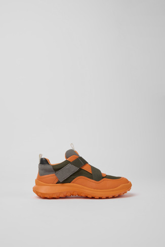 CRCLR Baskets multicolores en cuir et textile