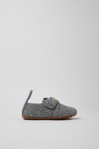 Alternative image of K800517-001 - Twins - Grey wool slippers