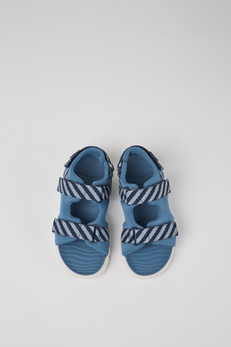 Alternative image of K800532-001 - Oruga - Multicolored textile sandals for kids
