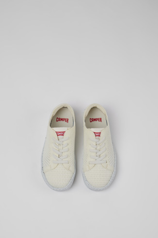 Alternative image of K800541-001 - Peu Touring - Zapatos blancos de tejido para niños