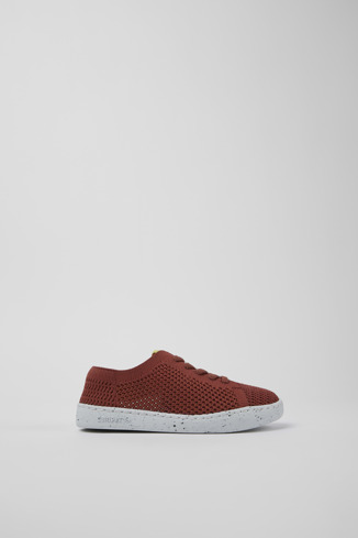 Side view of Peu Touring Red Textile Slip-on
