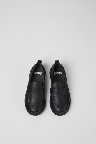 Duet Chaussures en cuir noir pour enfant