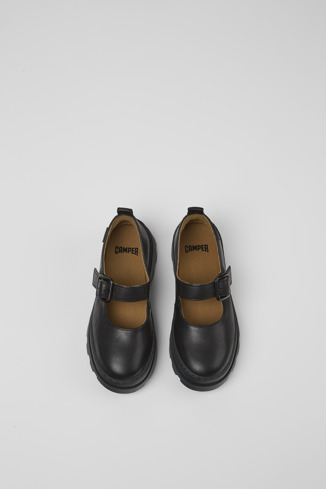 Brutus Chaussures en cuir noir pour enfant