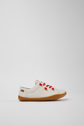 Twins Chaussures pour enfant en cuir blanc.