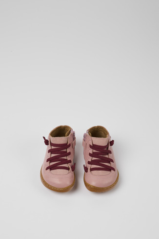 Alternative image of K900131-021 - Peu - Pink leather and nubuck boots