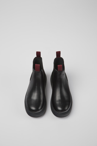 Alternative image of K900149-001 - Norte - Black leather Chelsea boots  for kids