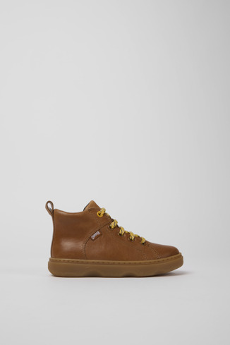 K900189-013 - Kido - Brown leather ankle boots