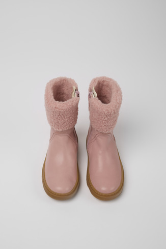 Alternative image of K900240-006 - Kido - Pink leather boots