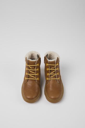 Alternative image of K900280-004 - Kido - Brown leather boots