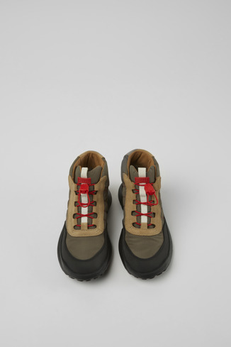 Alternative image of K900285-007 - CRCLR GORE-TEX - Brown textile and nubuck ankle boots