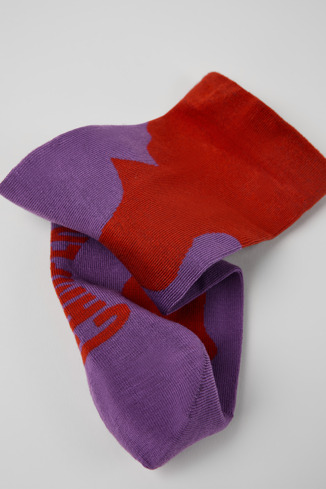 Close-up view of Calma Socks PYRATEX® Multicolored Textile Socks