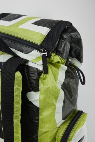 Alternative image of KB00101-011 - Camper x North Sails - Green, black, and white backpack