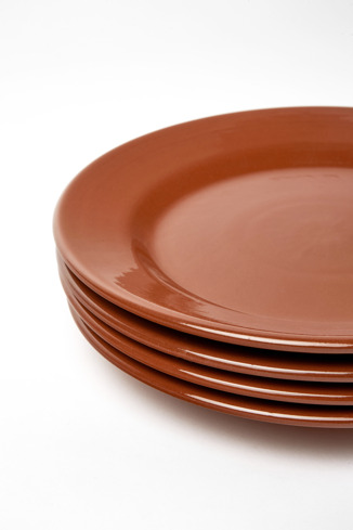 Alternative image of KG00032-001 - Terracotta Dinner Plates Set of 4