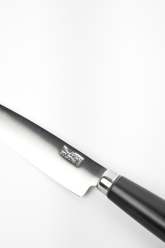 Close-up view of Catalan Knife Black Camper Knife
