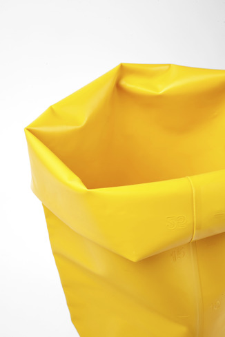 Alternative image of KG00114-001 - Papelera enrollable amarilla mediana