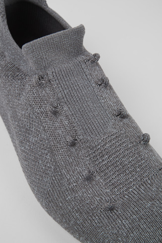 Close-up view of ROKU Innersocks Gray inner socks (x2) for your right and left shoes.