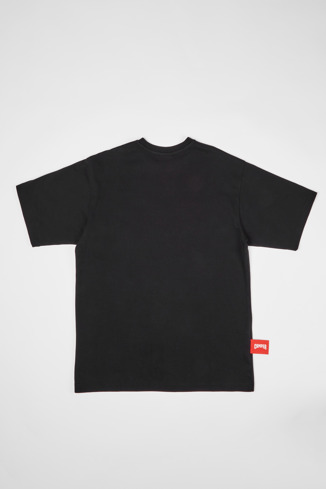 Alternative image of KU10004-004 - T-Shirt - T-shirt nera con logo Camper