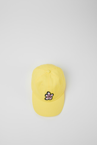 KU10026-001 - Cap - Yellow organic cotton cap
