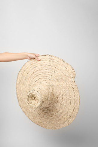 Oversized esparto hat Handwoven esparto hat