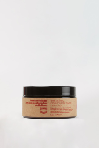 Side view of Exfoliating Foot Cream 100ml Exfoliating foot cream with Mallorcan almonds 100 ml