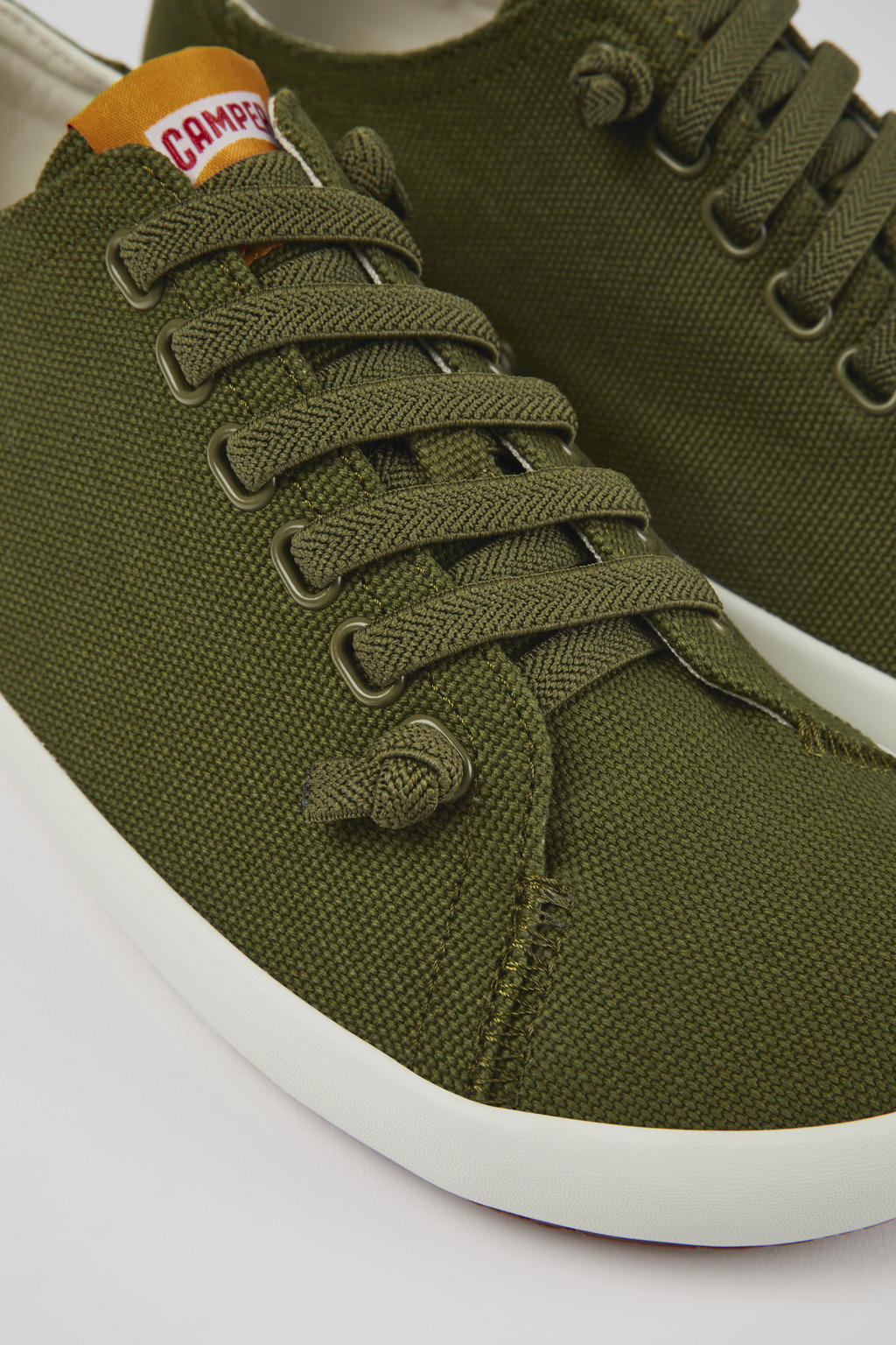 スニーカー CAMPER Men Sneakers Green 18869-114 PEU RAMBLA 0 Peu Green Sneakers for Men - Spring/Summer collection