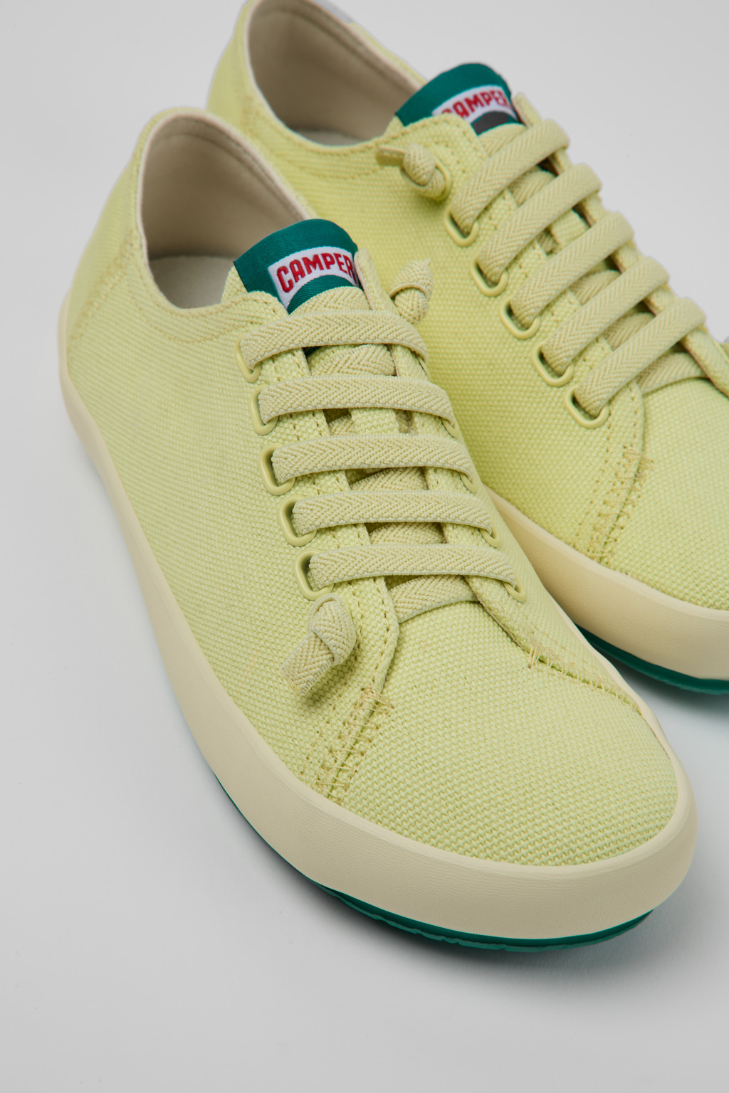 スニーカー CAMPER Woman Sneakers Yellow 21897-092 PEU RAMBLA 0 Peu Yellow Sneakers for Women - Spring/Summer collection