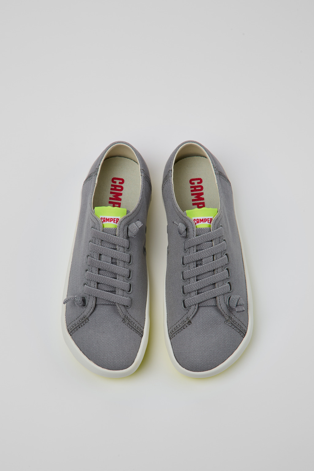 スニーカー CAMPER Woman Sneakers Grey 21897-095 PEU RAMBLA 0 Peu Grey Sneakers for Women - Spring/Summer collection