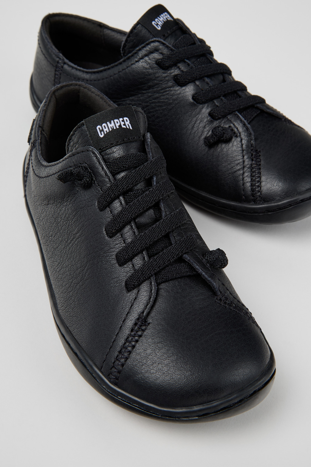 CAMPER 黒 フラットシューズ ストラップ付き CAMPER /カンペール ストラップ フラットシューズ / パンプス 36