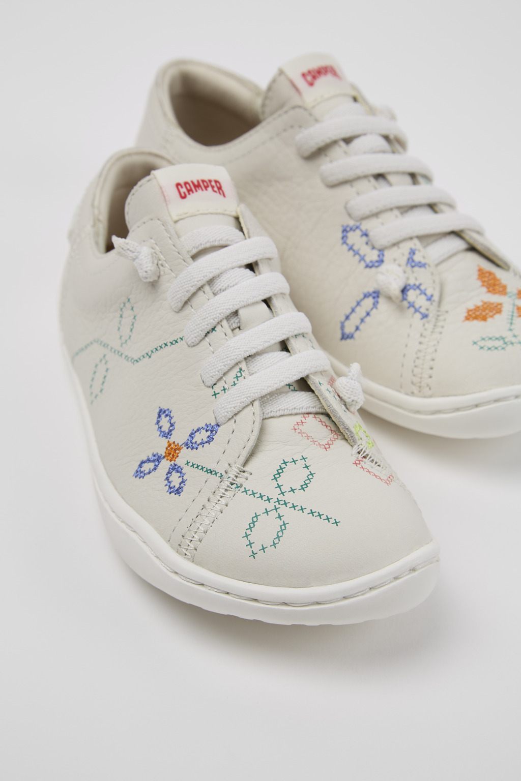 CAMPER ホワイト シューズ　サイズ39 カンペール CAMPER JUNCTION RUNNER / レザースニーカー