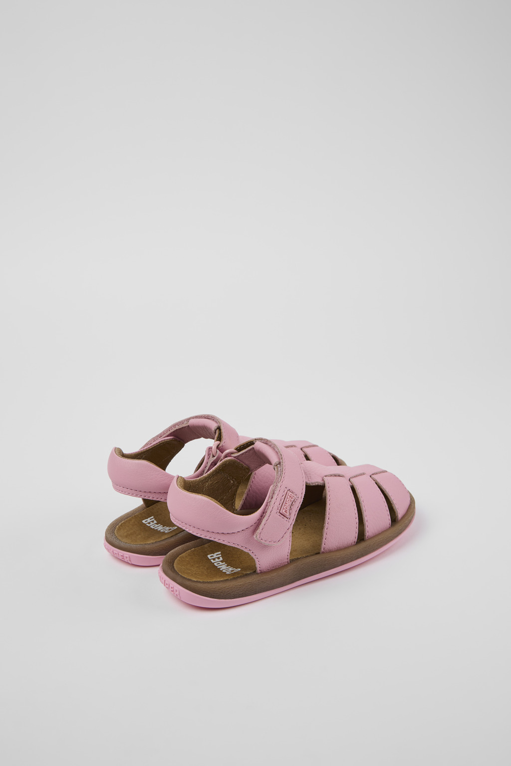 サンダル・ミュール Barcelona Sandals - Camper - Synthetic - Pink K200155-024_CF.jpg