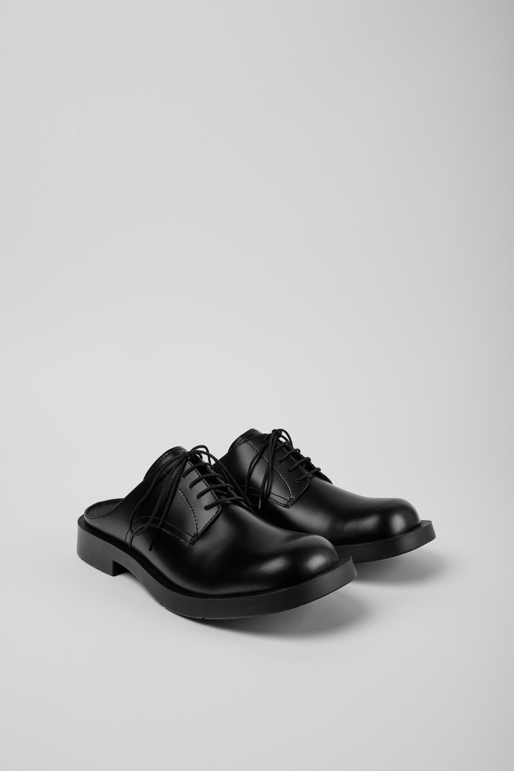 Neuman Black Formal Shoes for Unisex - Fall/Winter collection 
