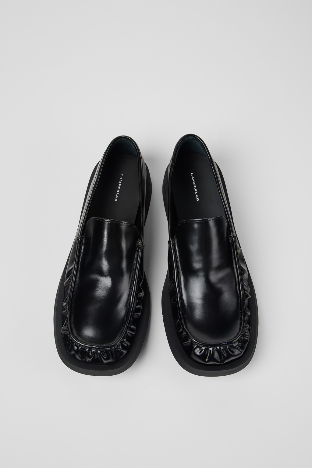 MIL Black Loafers for Unisex - Autumn / Winter collection - Camper