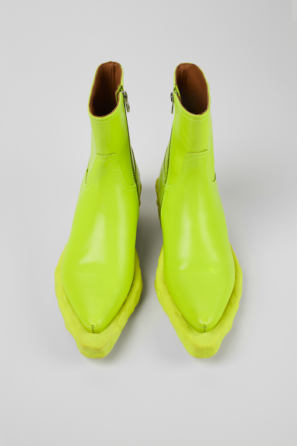ショートブーツ・ブーティ CAMPERLAB Woman Flat ankle boots Green A700005-007 VENGA 0 A700005-007_LF.jpg