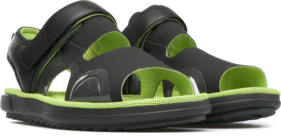 MARGES Black Sandals for Men Spring Summer collection Camper USA