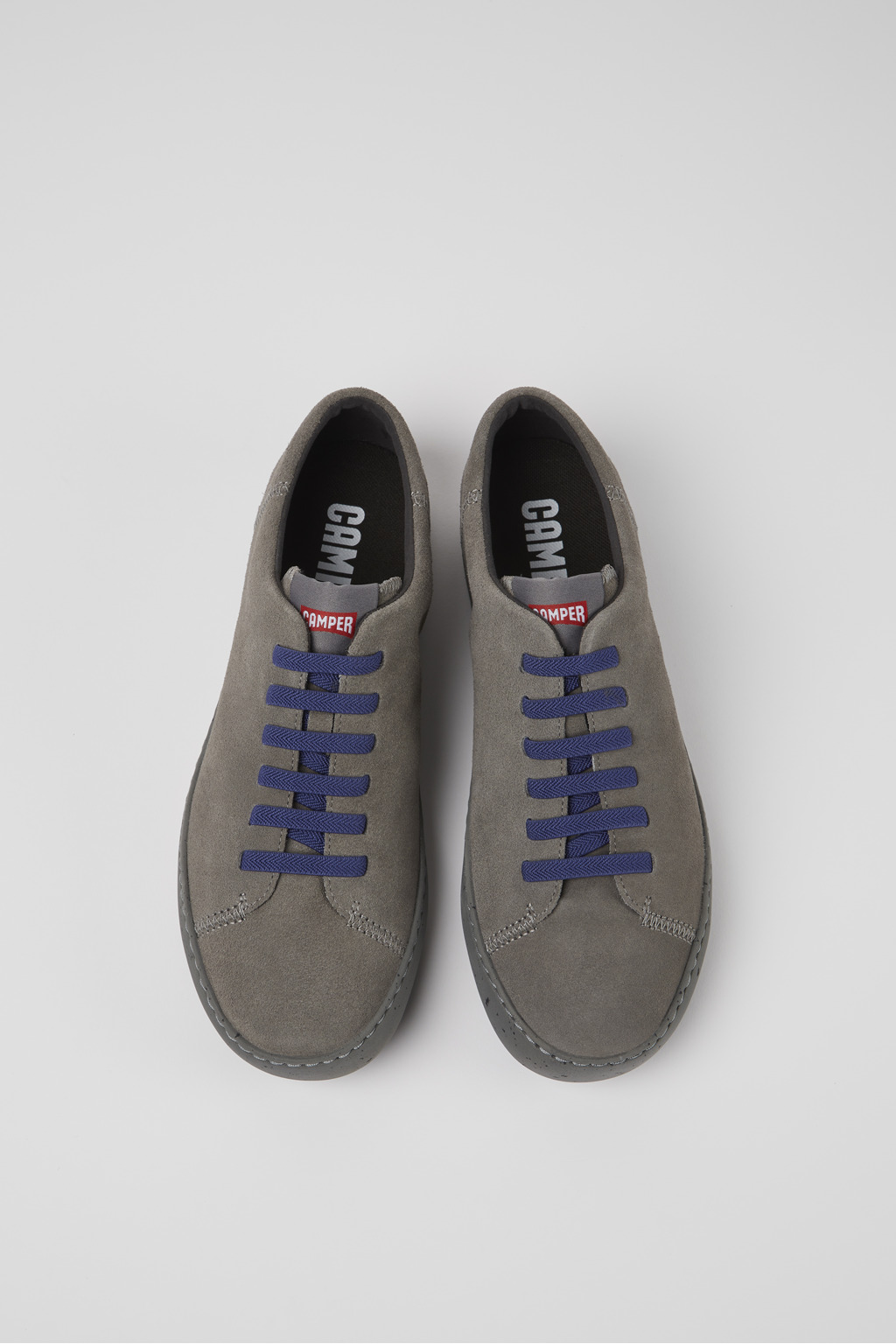 スニーカー CAMPER Men Sneakers Grey K100479-056 PEU TOURING 0 Peu Grey Sneakers for Men - Spring/Summer collection