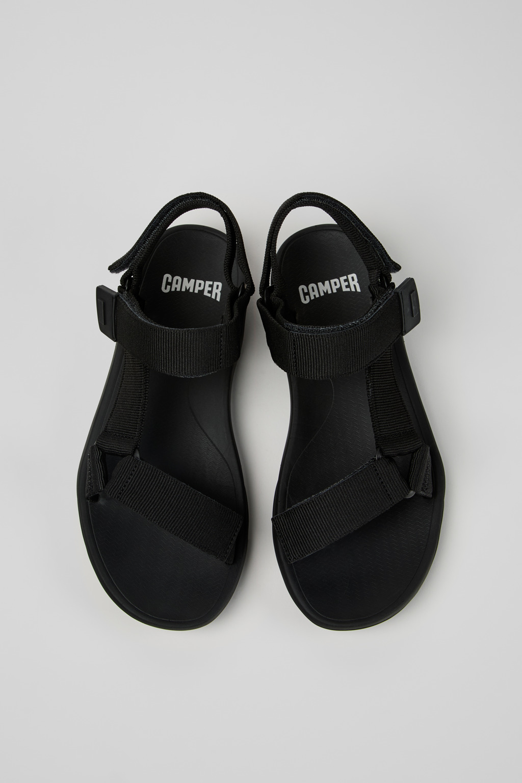 match Black Sandals for Men - Autumn / Winter collection  display picture 1