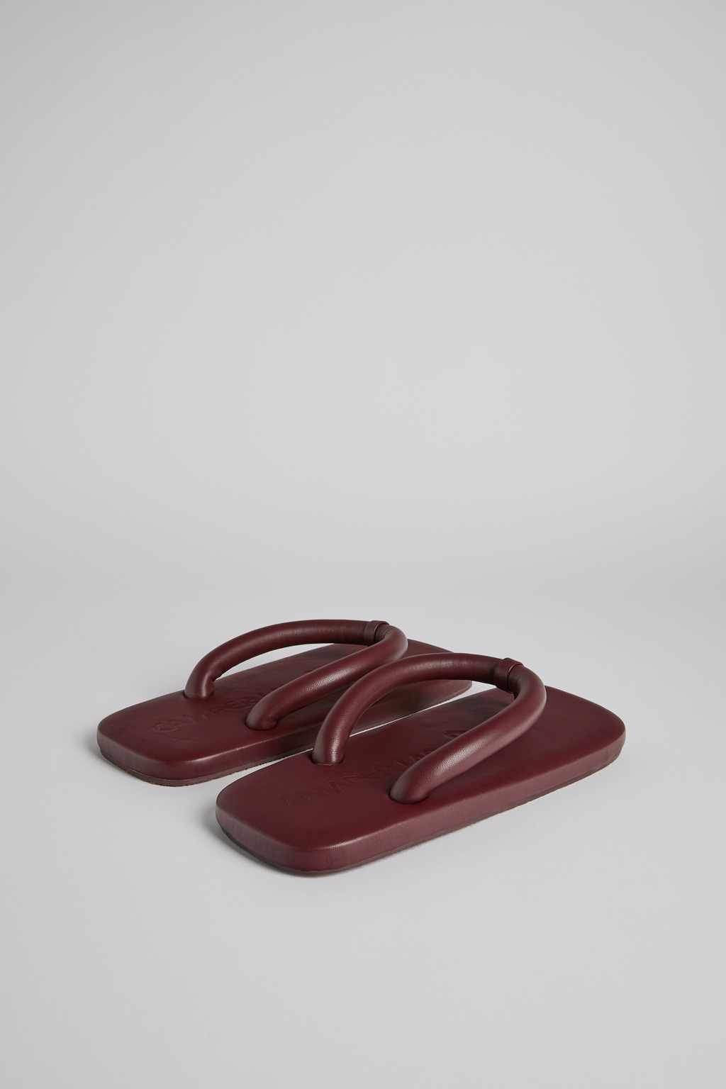 サンダル CAMPER Men Sandals Burgundy A500006-011 TRAKTORI 0 Tracktori Burgundy Clogs for Unisex - Spring/Summer