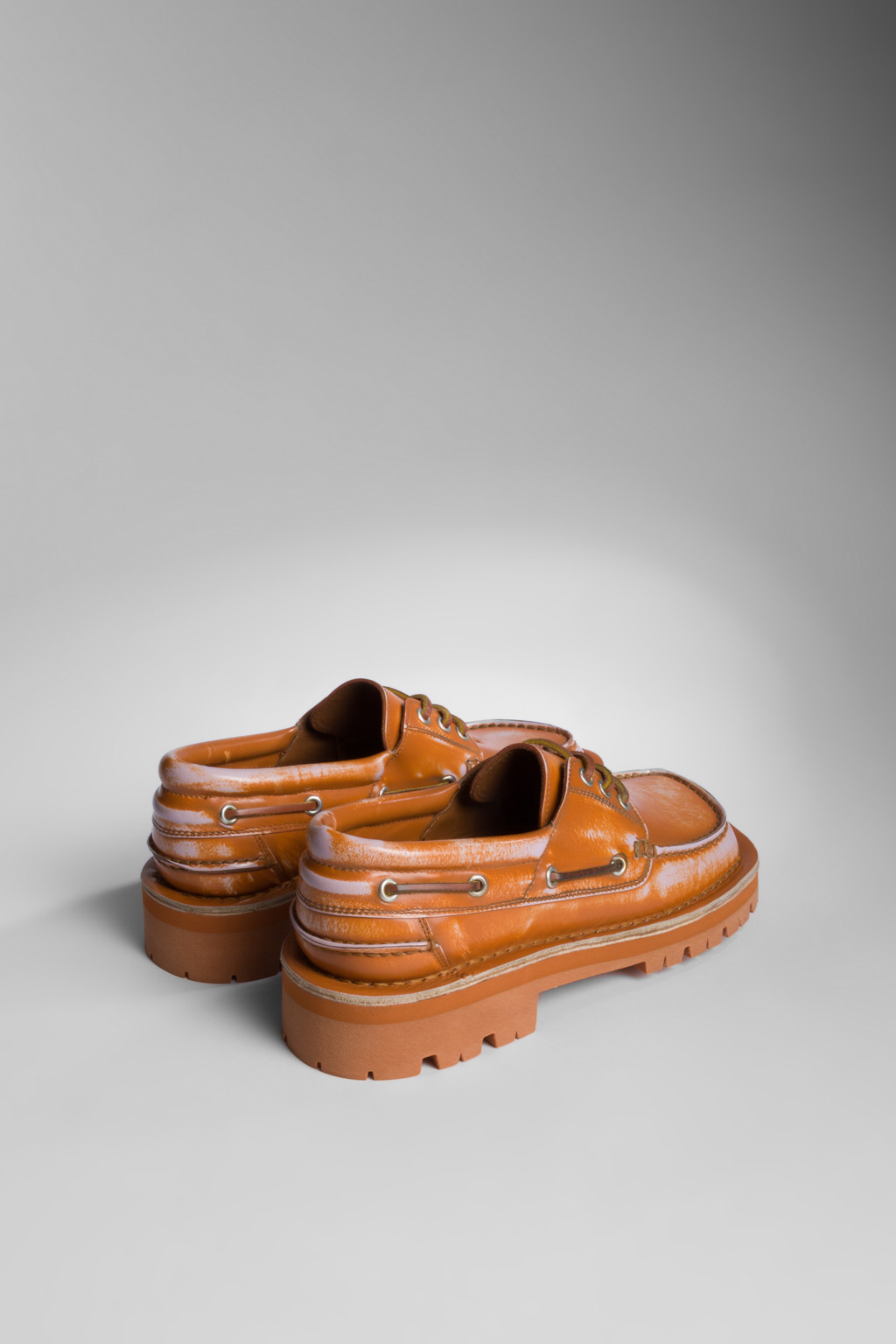 カンペール B&Y デッキシューズ 紺スエード EU40（26.0cm程度）新品