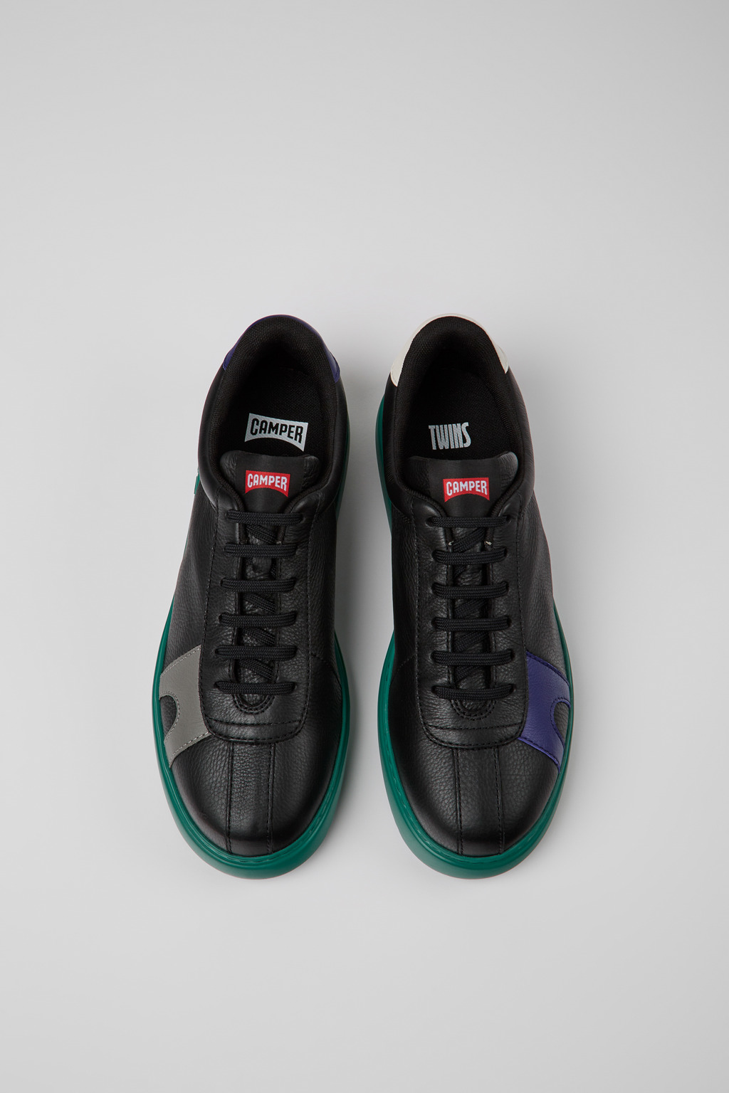 Twins Black Sneakers for Men - Spring/Summer collection - Camper USA